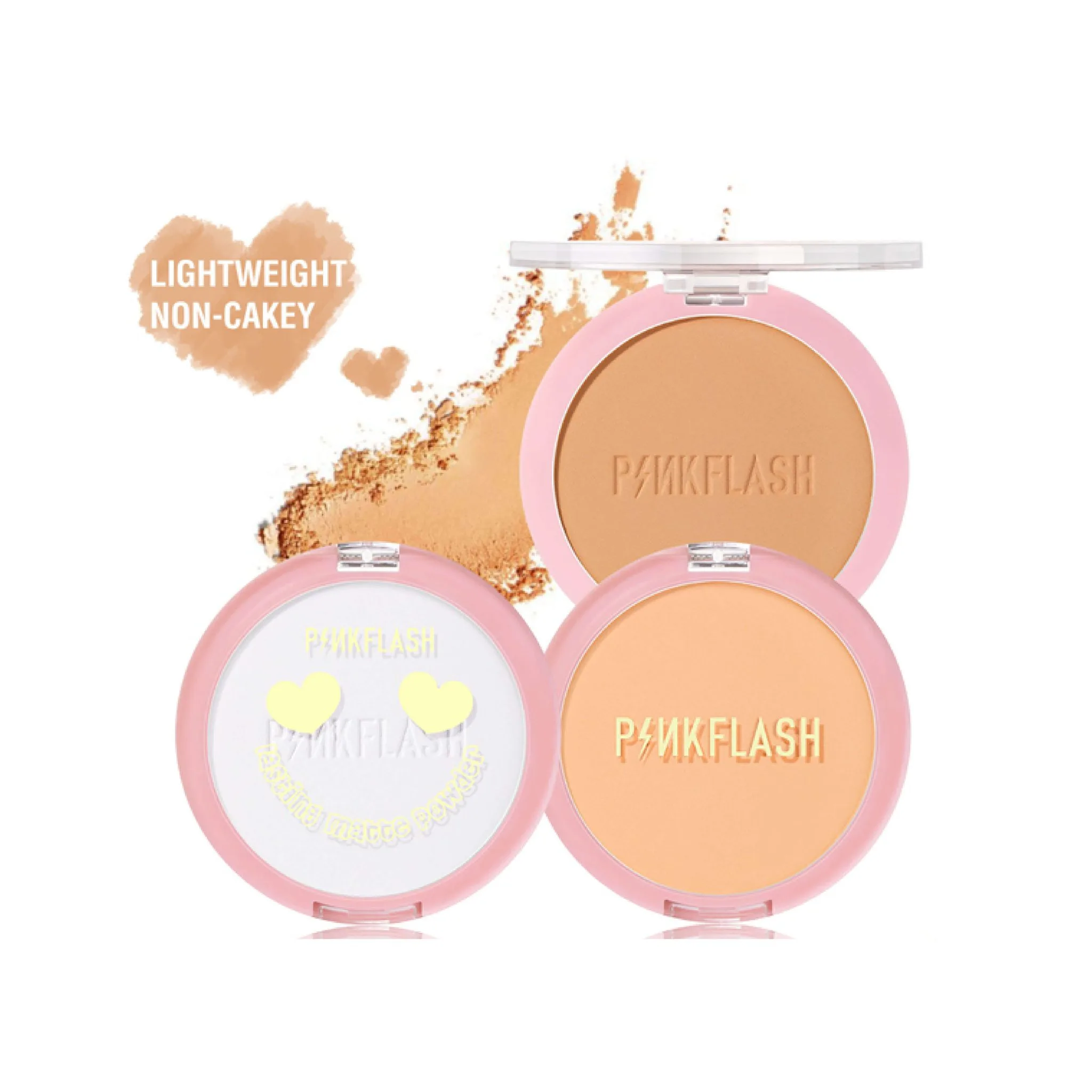 Pinkflash Lasting Matte Pressed Powder - Image 2