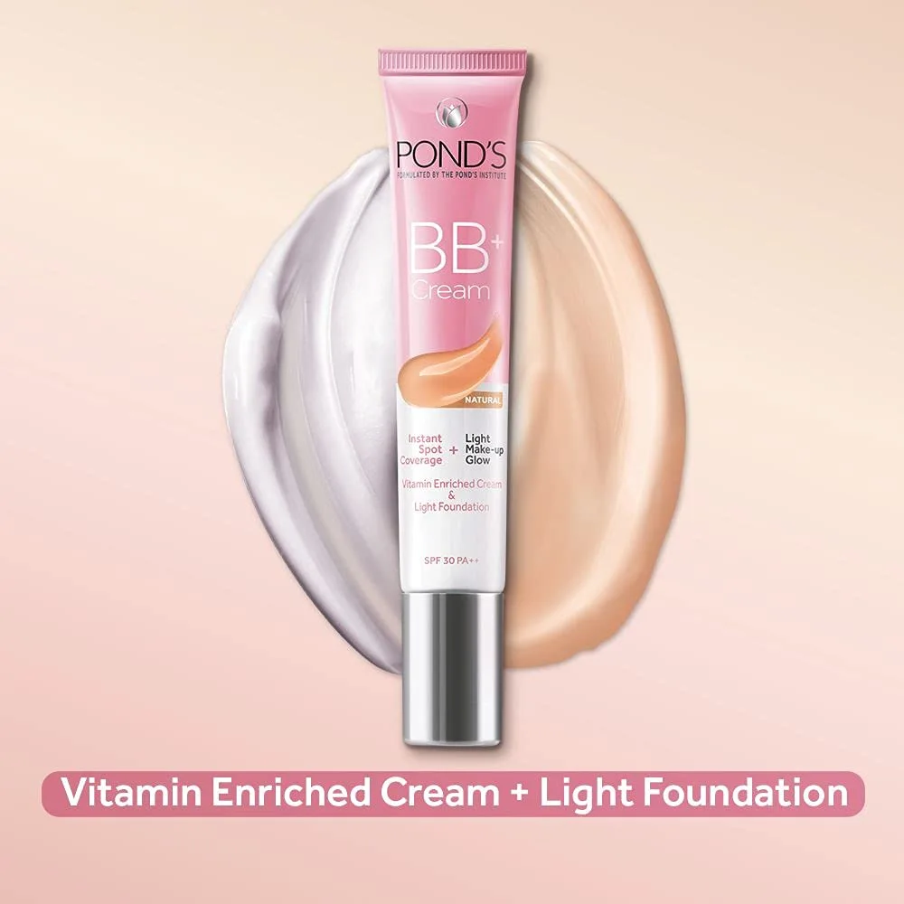 Ponds BB+ Cream Instant Spot Coverage + Light Make-up Glow